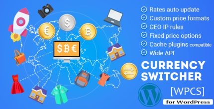 WPCS - WordPress Currency Switcher ProfessionalMulti Currency