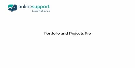 WP OnlineSupport Portfolio and Projects Pro