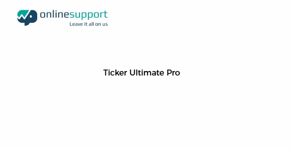 WP OnlineSupport Ticker Ultimate Pro 1.9
