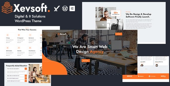 Xevsoft 1.0.0 – Digital & It Solutions WordPress Theme