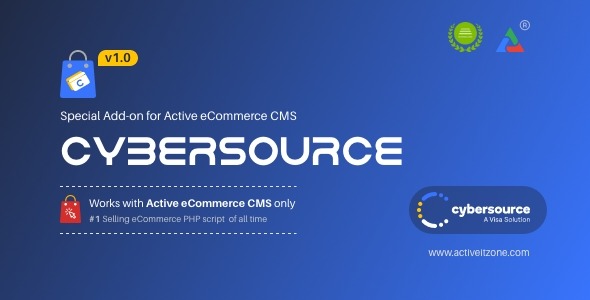 Active eCommerce Cybersource Add-on 1.0