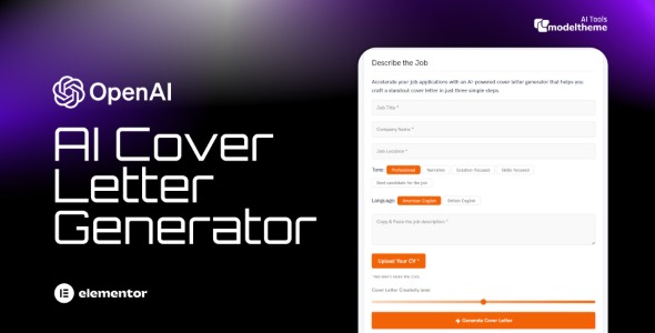 AI Cover Letter Generator for WordPress 1.1.0