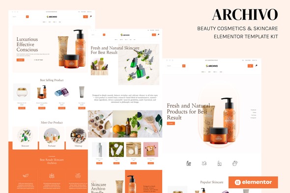 Archivo 20250416 – Beauty Cosmetics & Skincare Elementor Template Kit