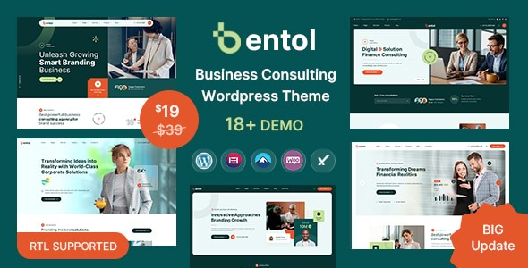 Bentol 1.0.4 – Business Consulting WordPress Theme
