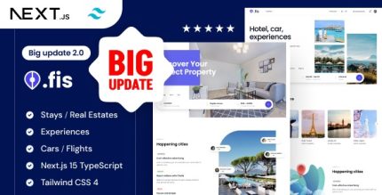 Chisfis - Online Booking NextJs Template