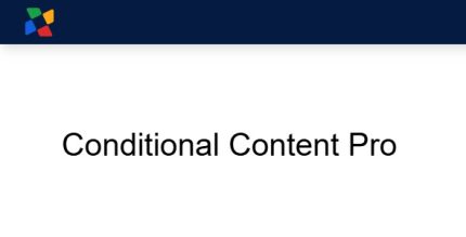 Conditional Content Pro