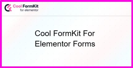 Cool FormKit For Elementor Forms