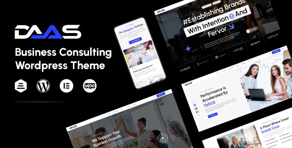 DaaS 1.0.0 – Creative Agency WordPress