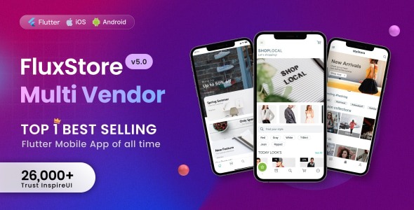 FluxStore Manager 5.3 – Vendor and Admin Flutter App for Woocommerce