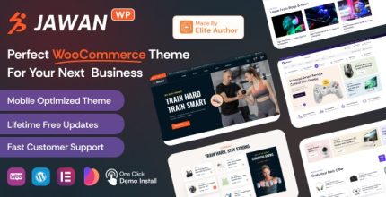 Jawan - Gym & Sports Store WooCommerce Theme