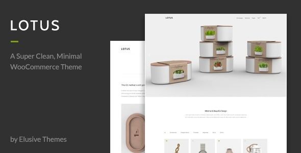 Lotus 3.0 – Modern Minimal WordPress WooCommerce Theme