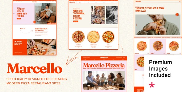 Marcello 1.2 – Pizza Restaurant WordPress Theme