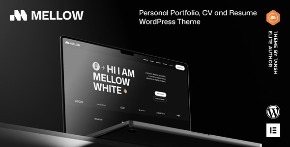 Mellow 1.0.13 – Personal Portfolio WordPress Theme