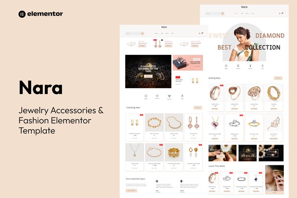 Nara 20250510 – Jewelry Accessories Store Template Kit