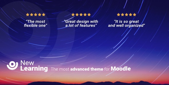 New Learning 12.1.1 – Premium Moodle Theme