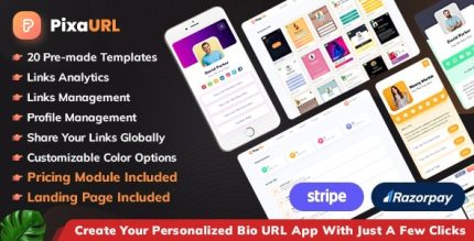 PixaURL - Run Your Own SaaS Platform for Building Bio URL