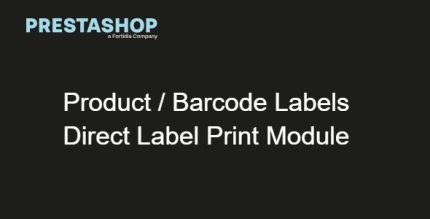 Product / Barcode Labels Direct Label Print Module