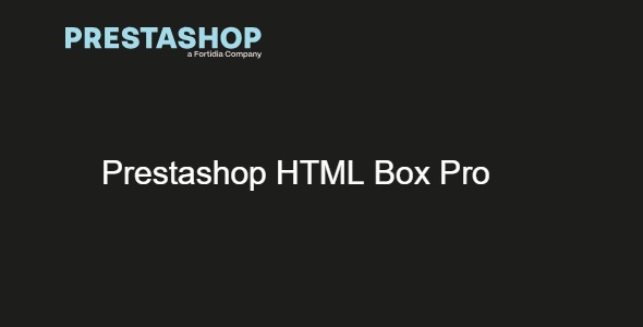Prestashop HTML Box Pro 3.9.9.6