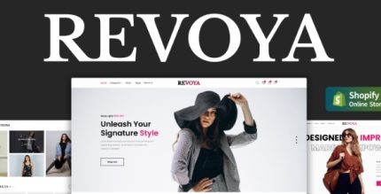 Revoya - Clothing & Fashion Store Shopify Theme OS