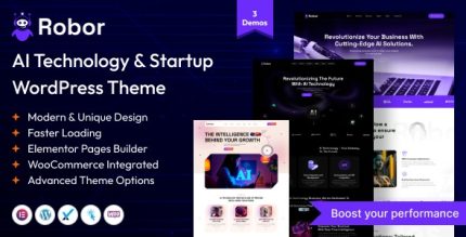 Robor - AI and Automation Integration WordPress Theme
