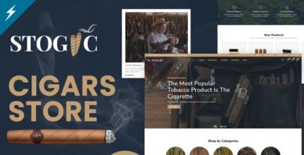 Stogic - Cigar and Tobacco Store PrestaShop Theme