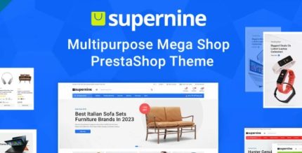 Supernine - Multipurpose Mega Shop Prestashop Theme