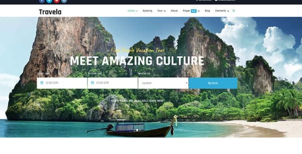 Travela 3.1.0 – Travel and Tourism Joomla 4 and Joomla 5 Template