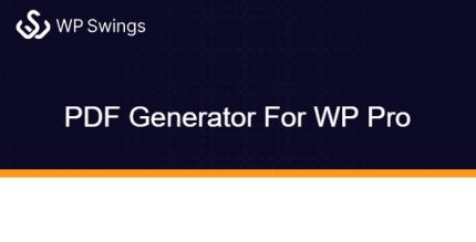 PDF Generator For WP Pro