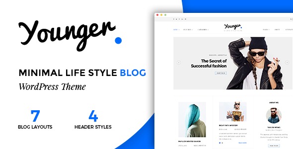 Younger Blogger 1.1 – Personal Blog Theme