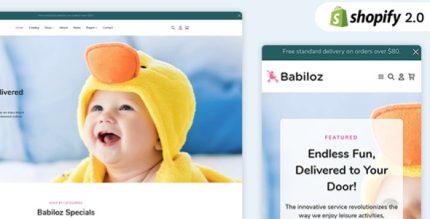 Babiloz - Babycare Boutique Shopify theme
