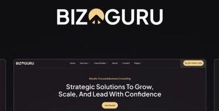 BizGuru - Business Consulting Elementor Template Kit
