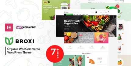 Broxi - Organic & Food WooCommerce WordPress Theme
