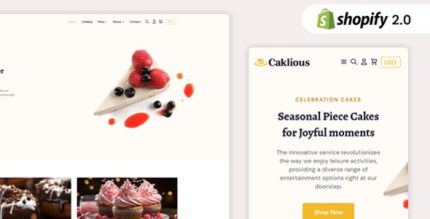 Caklious - The Cake-Shop Responsive Shopify Theme