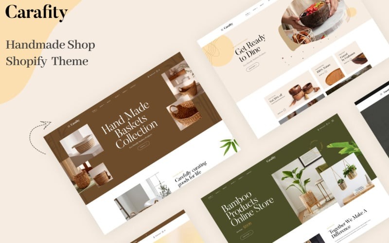 Carafity Elementor 1.2.8 – Bamboo Handmade Prestashop