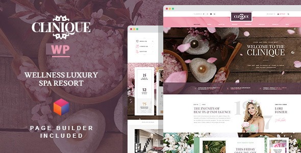 Clinique 1.0 – Wellness Luxury Spa Resort WordPress Theme