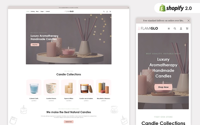 FlamiGlo 1.0 – Elegant Candle Store Shopify Theme