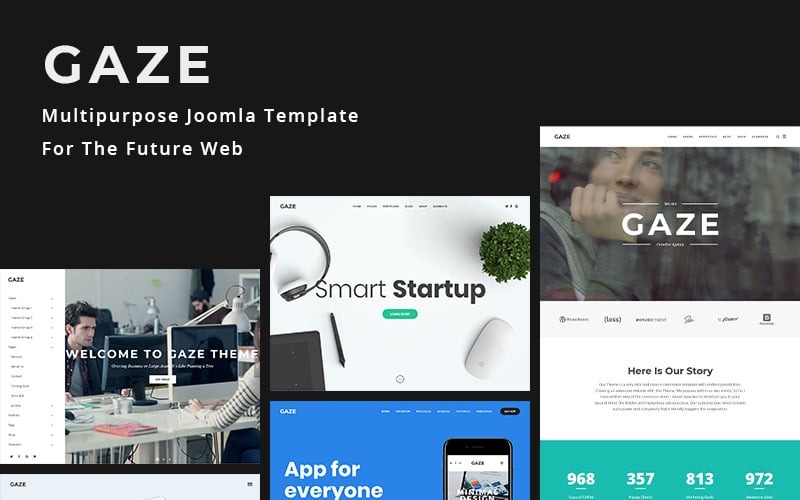 Gazel 1.0 – Creative Agency Elementor Template Kit