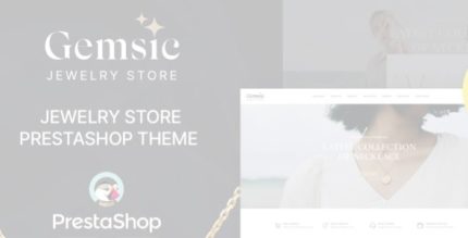 Gemsic Jewelry and Fashion PrestaShop Theme