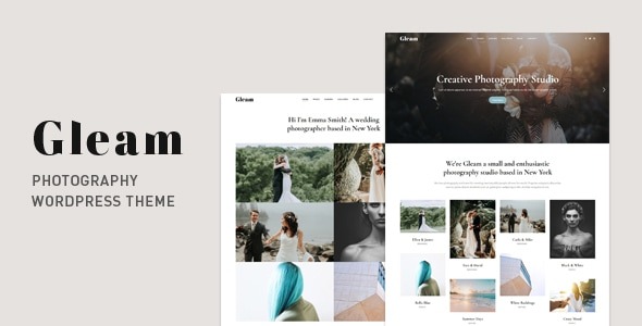 Gleam 1.9.4 – Portfolio Photography WordPress Theme