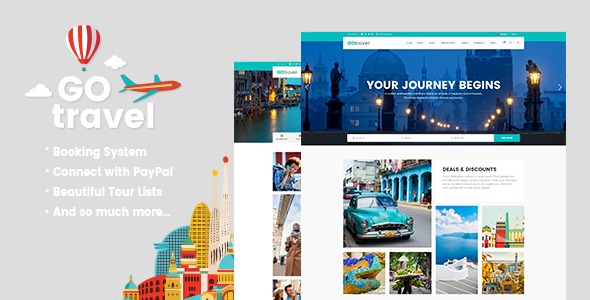 GoTravel 2.1 – Travel Agency WordPress Theme