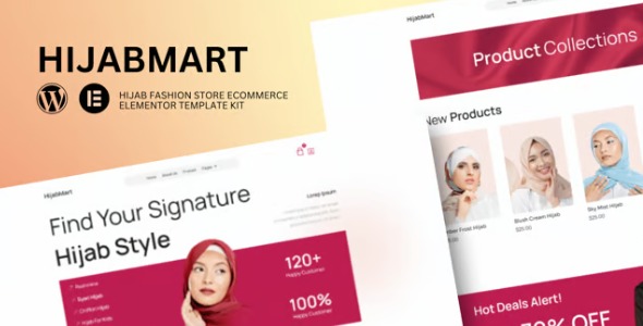 Hijabmart 1.0 – E-Commerce Hijab Fashion Store Elementor Template Kit