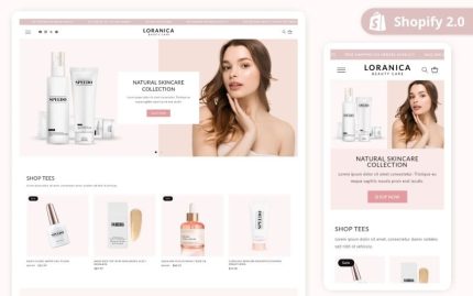 Loranica Beauty Care - Shopify Beauty Themes Shopify
