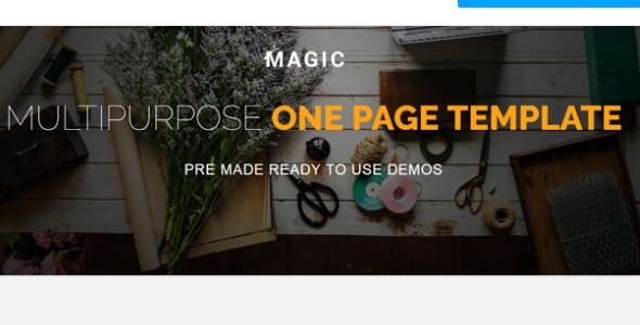 Magic 3.9 – Multipurpose Onepage Joomla 5 Template