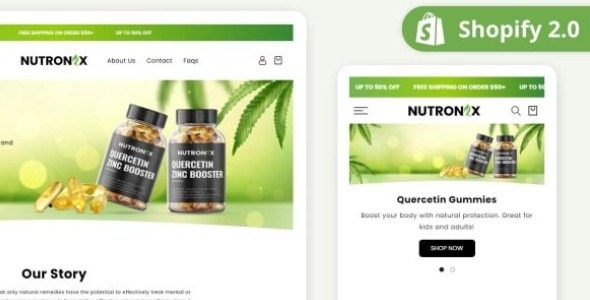 Nutronix- Shopify Nutrition Theme 10.0 – Shopify Health Care ProductsShopify Supplement shopify