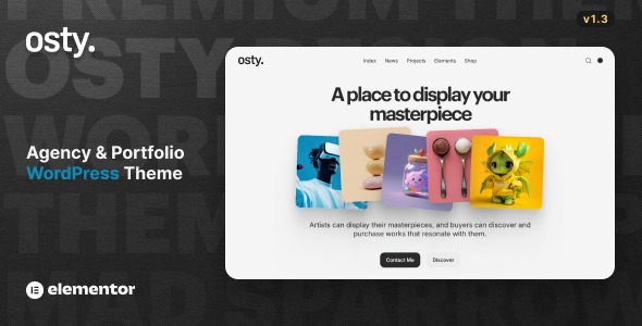 Osty 1.4.3 – Creative Agency and Portfolio Theme
