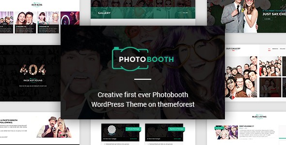 PhotoBooth 1.0 – Photography Portfolio WordPress Theme