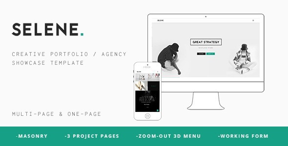 SELENE 1.0 – Creative Portfolio / Agency WP Theme