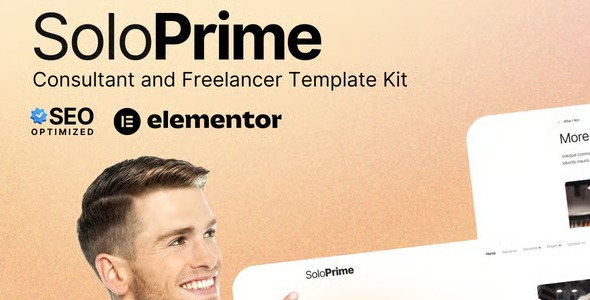 SoloPrime 1.0 – Consultant & Freelancer Elementor Template Kit