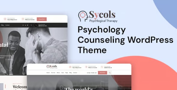 Sycols 1.0 – Psychology Counseling WordPress Theme