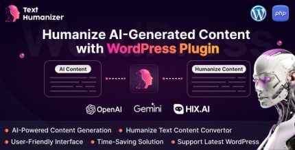 TextHumanizer - Humanize AI Content Generator WordPress Plugin